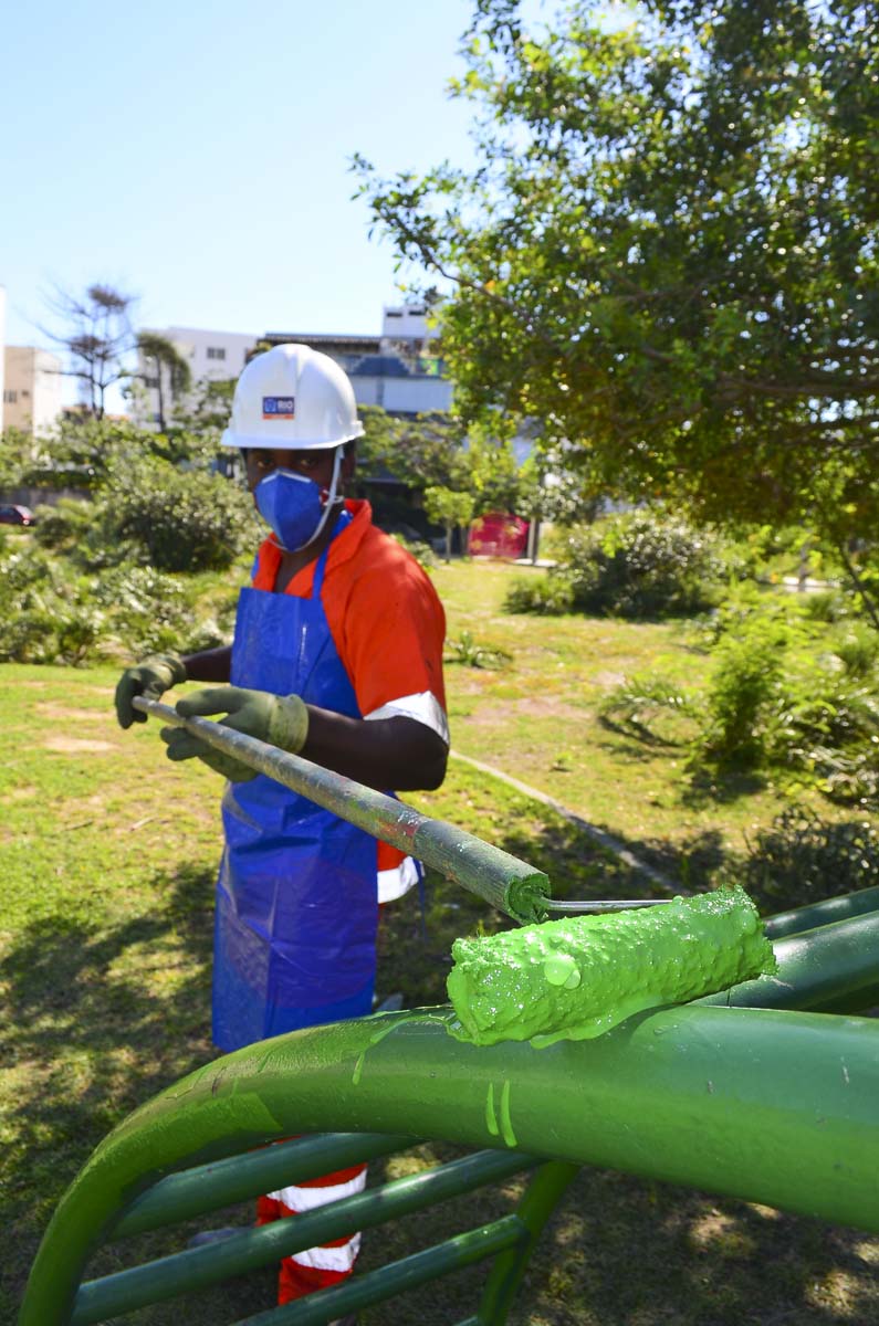 Limpeza com Água de Reuso